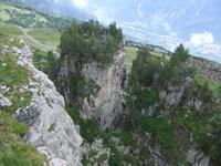Blick aus der Seilbahn