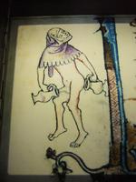 Im Latrinenzimmer sehen wir, wie man früher sein 