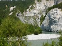 Fahrt mit dem Glacier-Express (Rheinschlucht)