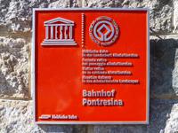 Bahnhof in Pontresina