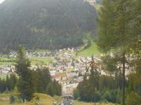 Blick auf Davos
