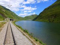 Fahrt mit dem Glacier-Express (Oberalppass)
