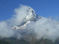 Ausblick vom Gornergrat auf das Matterhorn