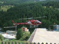 Helikopter der Air Zermatt
