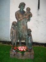 Sachseln, Statue von Dorothea