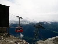 Auffahrt zum Eggishorn