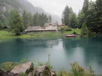 Unser Ausflug zum Blausee mit viel Regen