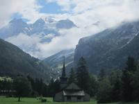 Bummel durch Kandersteg, mit Blick auf Blümlisalp