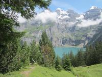 Der Rückweg zur Oeschinenbahn