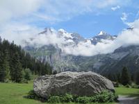 Der Rückweg zur Oeschinenbahn