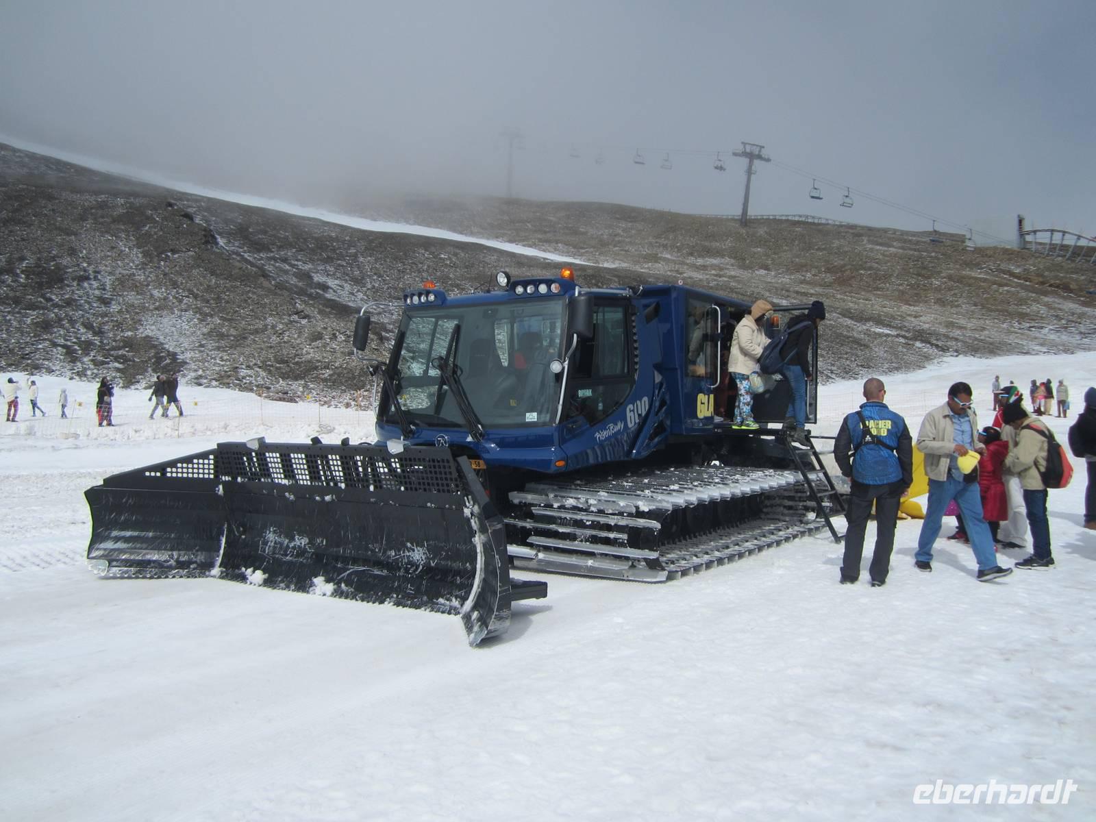 Fahrt zum Glacier 3000