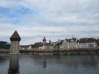 Luzern, Stadtführung,Blick auf die Stadt an der Reuss
