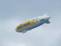 Luftschiff über dem Bodensee