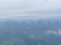 Ausblick vom Säntis auf die Churfirsten