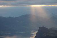 Ausblick vom Pilatus-Kulm (Morgendlicher Rundblick)