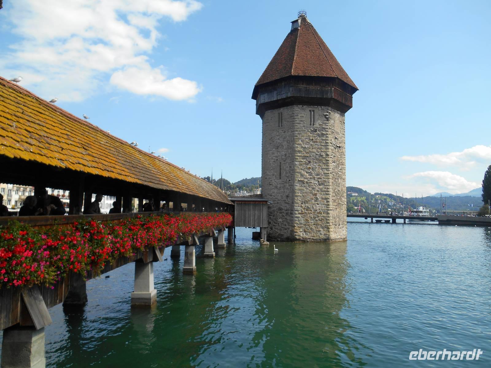 Stadtführung in Luzern (Kapellbrücke mit Wasserturm)