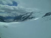 Jungfraujoch (Blick auf den Aletschgletscher)