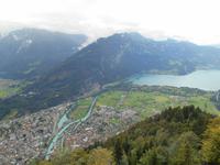 Blick auf Interlaken und den Thuner See