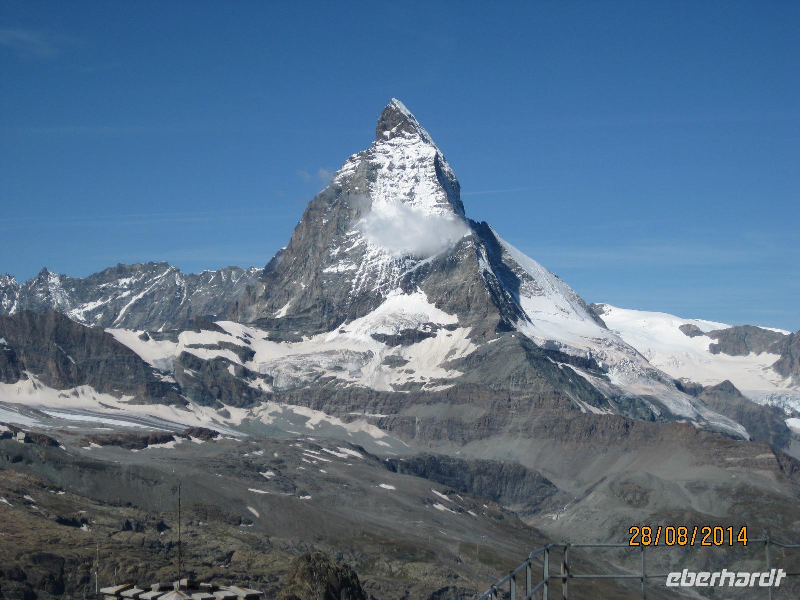 Das Matterhorn in seiner vollen Pracht