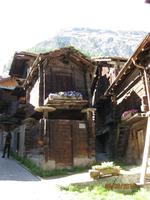 Auf Rundgang durch Zermatt - alter Dorfteil
