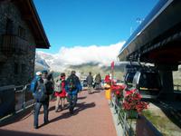 Auffahrt zum Rothorn