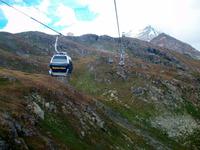 Auffahrt zum Klein Matterhorn