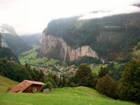 Abfahrt nach Lauterbrunnen
