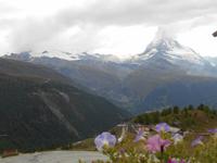Sunnegga mit Blick auf das Matterhorn
