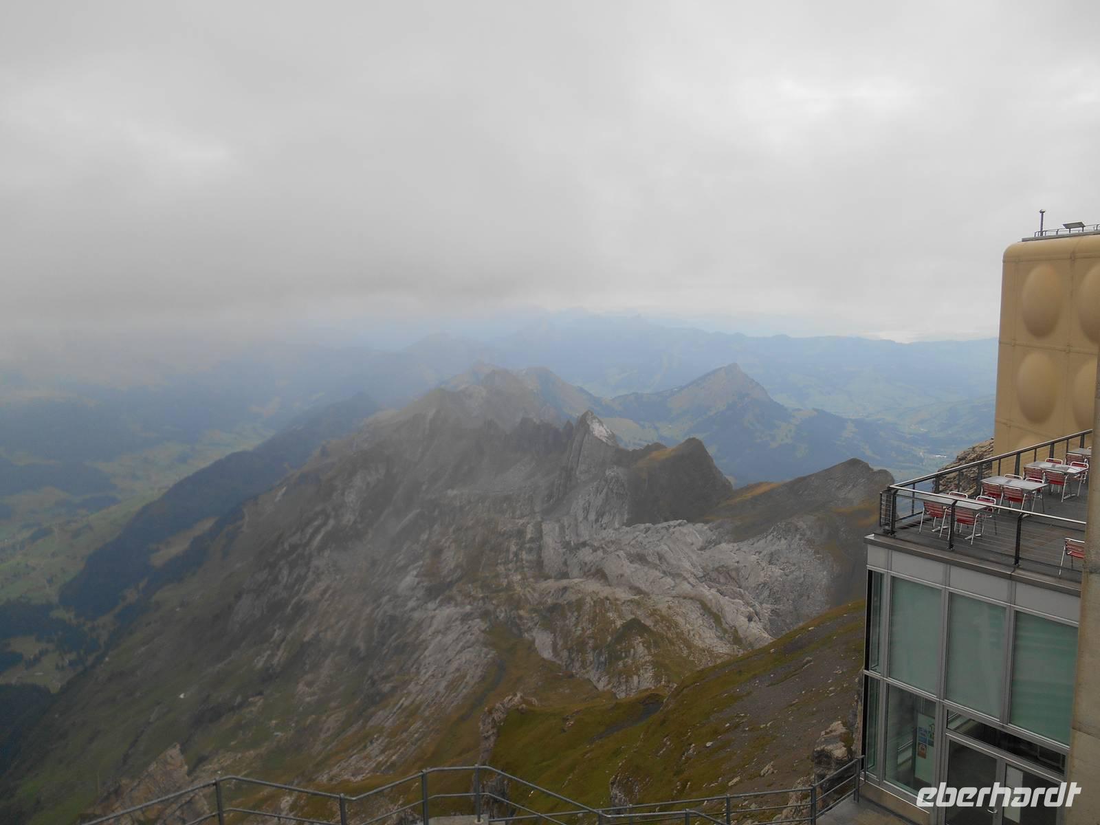 Ausblick vom Säntis