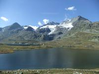 Am Schwarzen See am Bernina-Pass