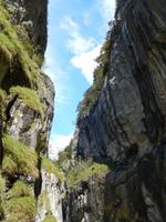 Hoch, steil und doch grün