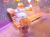 Dieser Jungfraugast sitzt wohl schon länger da...