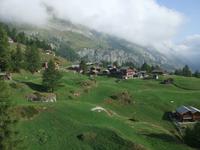 Blick aus der Seilbahn