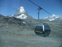 Vorbei geht es wieder am Matterhorn