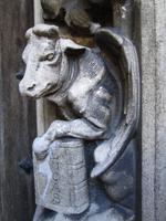 Lausanne. Westportal (Detail)