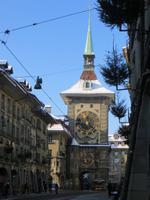 064 Ausflug nach Bern Blick in die Hauptgasse mit Zytglocke-Turm