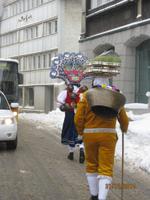 Beim Silvesterchlausen in Urnäsch - 