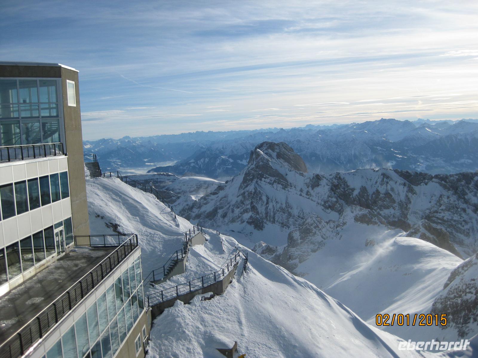 Frühstück auf dem Säntis