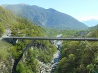 Fahrt mit der Centovalli-Bahn