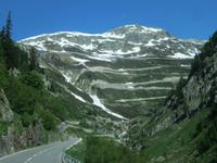 Fahrt über den Grimselpass