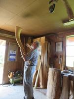 017 Ausflug ins Emmental - beim Alphornbauer -