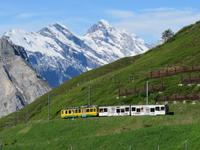 064 Ausflug zum Jungfraujoch - auf der Kleinen Scheidegg