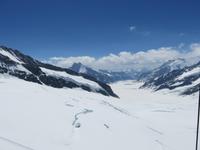 081 Ausflug zum Jungfraujoch - Blick über den Aletschgletscher