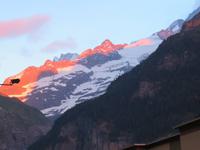 134 Grindelwald - Alpenglühen am Eiger