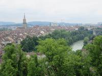 194 Ausflug nach Bern - Rosengarten - Blick über die Stadt