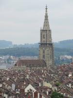 196 Ausflug nach Bern - Rosengarten - Blick über die Stadt