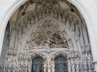 214 Ausflug nach Bern - Münster Portal mit Darstellung des jüngsten Gerichts