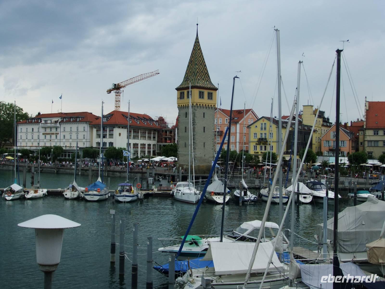 Am Hafen in Lindau