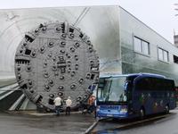 Am Verkehrshaus in Luzern
