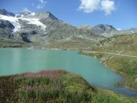 Am Weißen See am Bernina-Pass